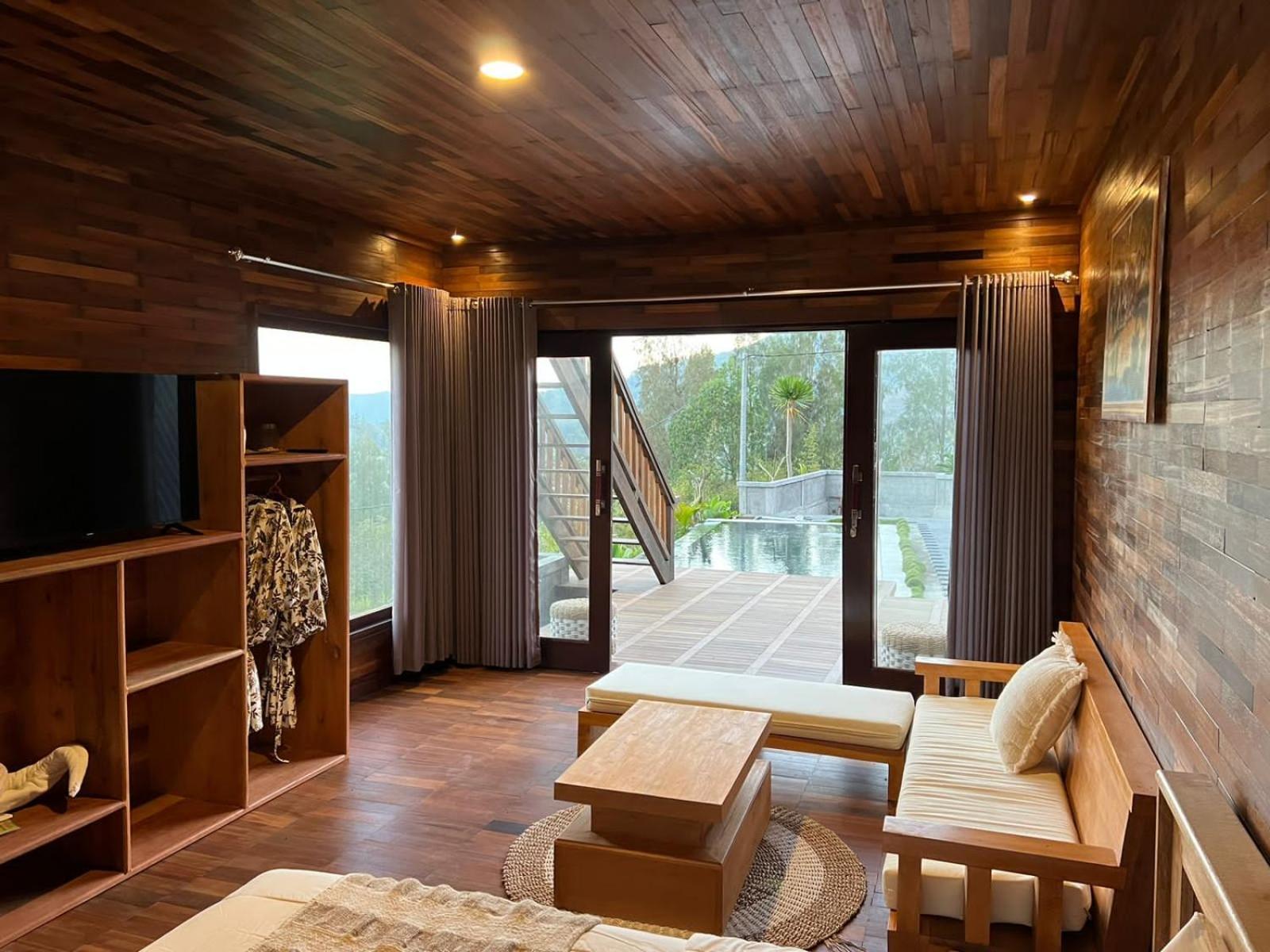 Batur Cliff Panorama Villa Baturaja  Ngoại thất bức ảnh